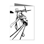 A Swordsman s Honor Mini Greeting Card (8 Pack) Left