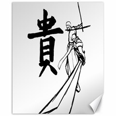 A Swordsman s Honor Canvas 16  X 20  (unframed) by Viewtifuldrew