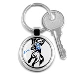 Alpha Dog Key Chain (Round) Front