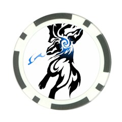 Alpha Dog Poker Chip by Viewtifuldrew