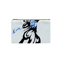 Alpha Dog Cosmetic Bag (small) by Viewtifuldrew