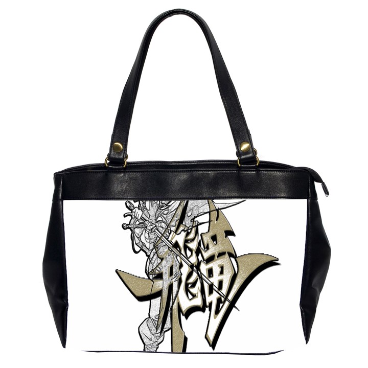 The Flying Dragon Oversize Office Handbag (Two Sides)