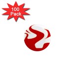 Fever Time 1  Mini Button Magnet (100 pack) Front