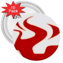 Fever Time 3  Button (10 Pack) by Viewtifuldrew