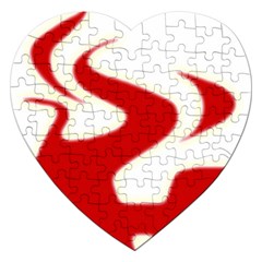 Fever Time Jigsaw Puzzle (heart) by Viewtifuldrew