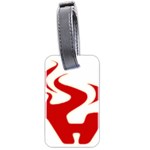 Fever Time Luggage Tag (Two Sides) Back