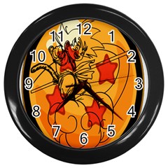 The Search Continues Wall Clock (black) by Viewtifuldrew