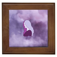 Profile Of Pain Framed Ceramic Tile by FunWithFibro