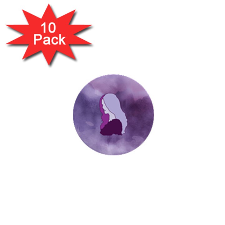 Profile Of Pain 1  Mini Button (10 pack)