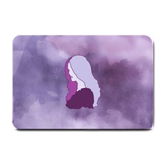 Profile Of Pain Small Door Mat by FunWithFibro