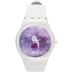 Profile Of Pain Plastic Sport Watch (medium) by FunWithFibro