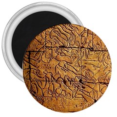 Ancient Egypt Mural 12aug 2014 3  Button Magnet