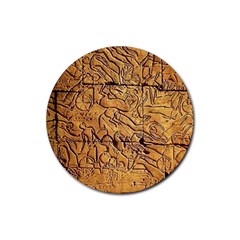 Ancient Egypt Mural 12aug 2014 Drink Coaster (Round)