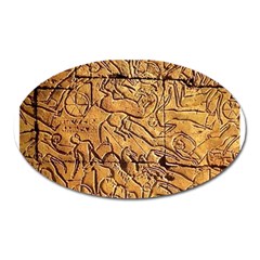 Ancient Egypt Mural 12aug 2014 Magnet (oval)