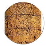 Ancient Egypt Mural 12aug 2014 Magnet 5  (Round) Front