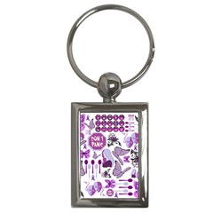 Fms Mash Up Key Chain (rectangle) by FunWithFibro