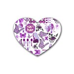 Fms Mash Up Drink Coasters (Heart) Front