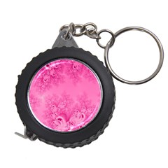 Soft Pink Frost Of Morning Fractal Measuring Tape by Artist4God