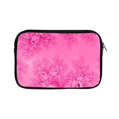 Soft Pink Frost Of Morning Fractal Apple Ipad Mini Zippered Sleeve by Artist4God