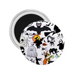 Halloween Mashup 2.25  Button Magnet Front