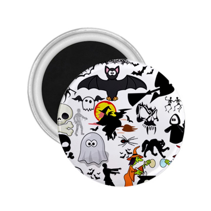 Halloween Mashup 2.25  Button Magnet