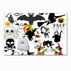 Halloween Mashup Postcards 5  X 7  (10 Pack) by StuffOrSomething