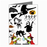 Halloween Mashup Greeting Card Left