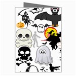 Halloween Mashup Greeting Card Right