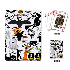 Halloween Mashup Playing Cards Single Design by StuffOrSomething