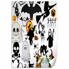 Halloween Mashup Canvas 12  X 18  (unframed) by StuffOrSomething