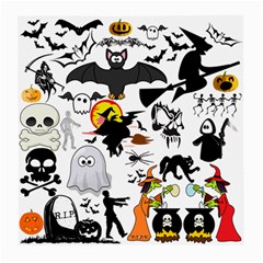 Halloween Mashup Glasses Cloth (medium, Two Sided) by StuffOrSomething