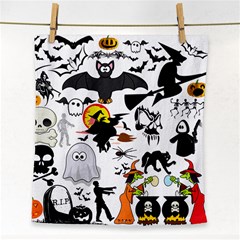 Halloween Mashup Face Towel