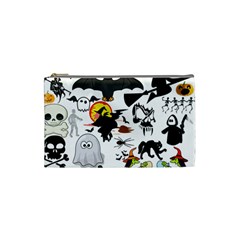 Halloween Mashup Cosmetic Bag (small)