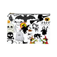 Halloween Mashup Cosmetic Bag (large) by StuffOrSomething