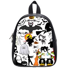 Halloween Mashup School Bag (small) by StuffOrSomething