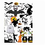 Halloween Mash Up Small Garden Flag (Two Sides) Back