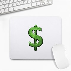 Grunge Style Money Sign Symbol Illustration Large Mouse Pad (rectangle)