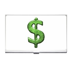 Grunge Style Money Sign Symbol Illustration Business Card Holder by dflcprints