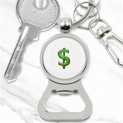 Grunge Style Money Sign Symbol Illustration Bottle Opener Key Chain by dflcprints