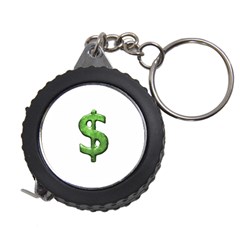 Grunge Style Money Sign Symbol Illustration Measuring Tape by dflcprints