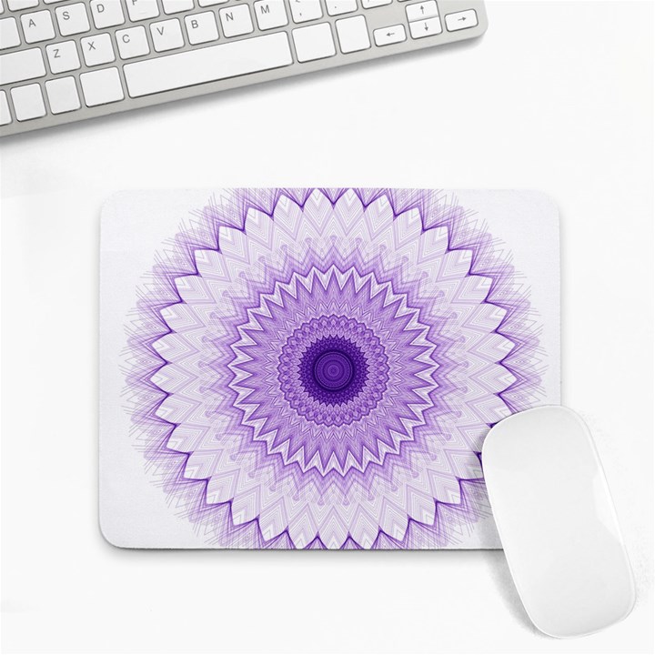 Mandala Small Mouse Pad (Rectangle)