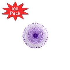 Mandala 1  Mini Button Magnet (100 Pack) by Siebenhuehner