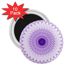 Mandala 2 25  Button Magnet (10 Pack) by Siebenhuehner