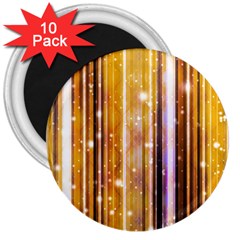 Luxury Party Dreams Futuristic Abstract Design 3  Button Magnet (10 Pack) by dflcprints