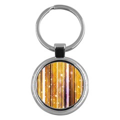 Luxury Party Dreams Futuristic Abstract Design Key Chain (round)