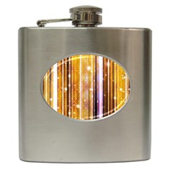 Luxury Party Dreams Futuristic Abstract Design Hip Flask by dflcprints