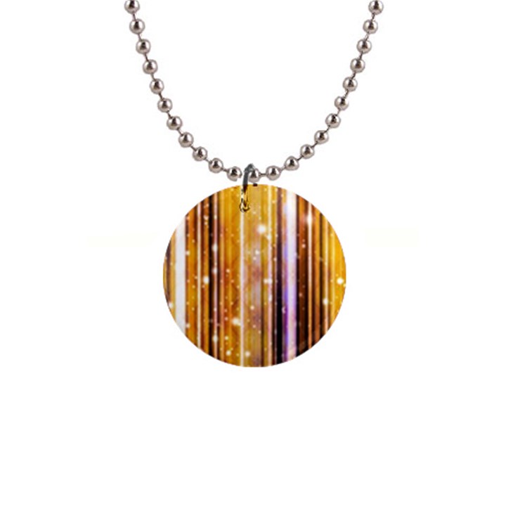 Luxury Party Dreams Futuristic Abstract Design Button Necklace