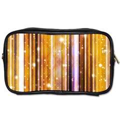 Luxury Party Dreams Futuristic Abstract Design Travel Toiletry Bag (two Sides)