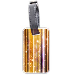 Luxury Party Dreams Futuristic Abstract Design Luggage Tag (one Side)