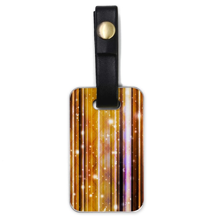 Luxury Party Dreams Futuristic Abstract Design Luggage Tag (One Side)